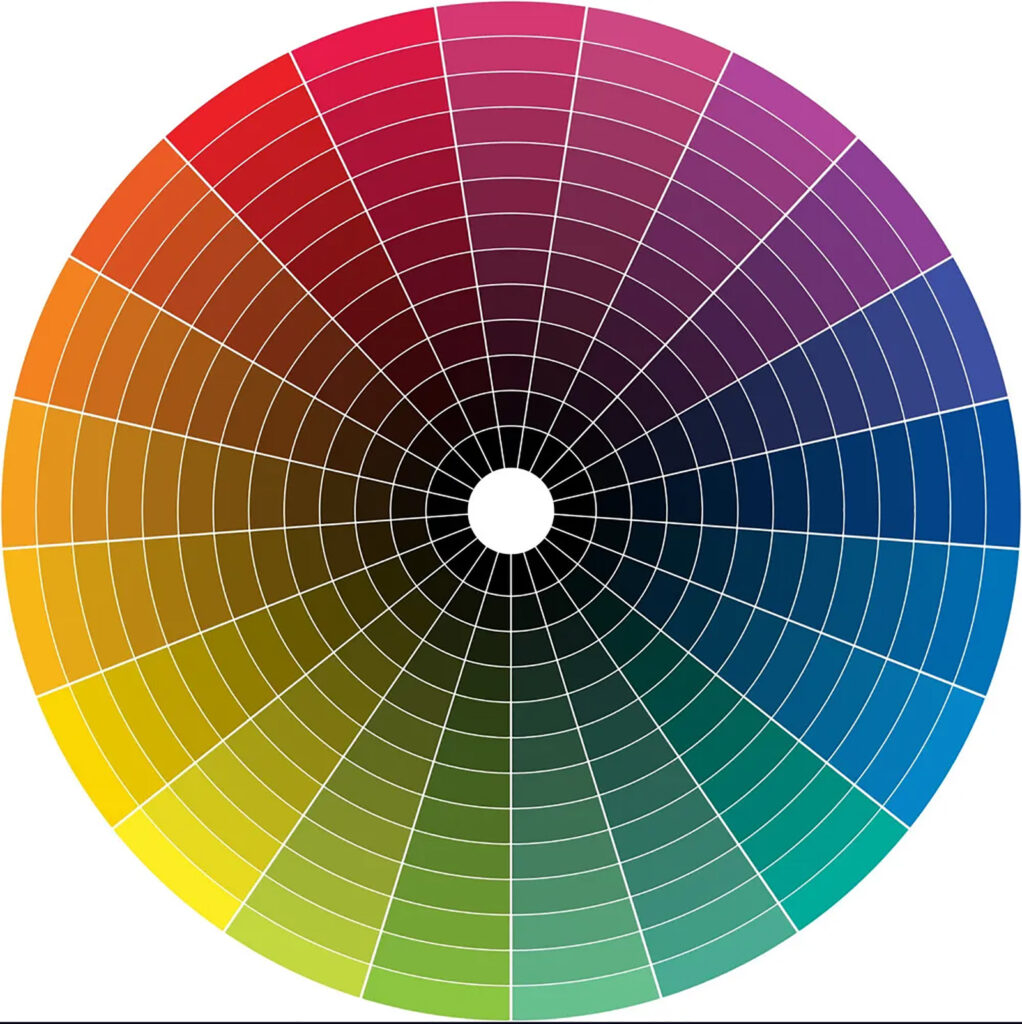 complex color wheel